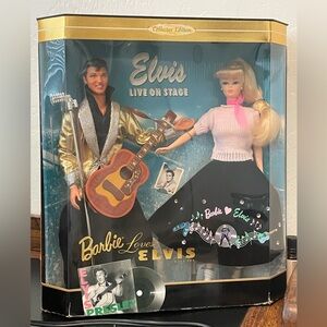 1996 Barbie Elvis presley collectors edition doll